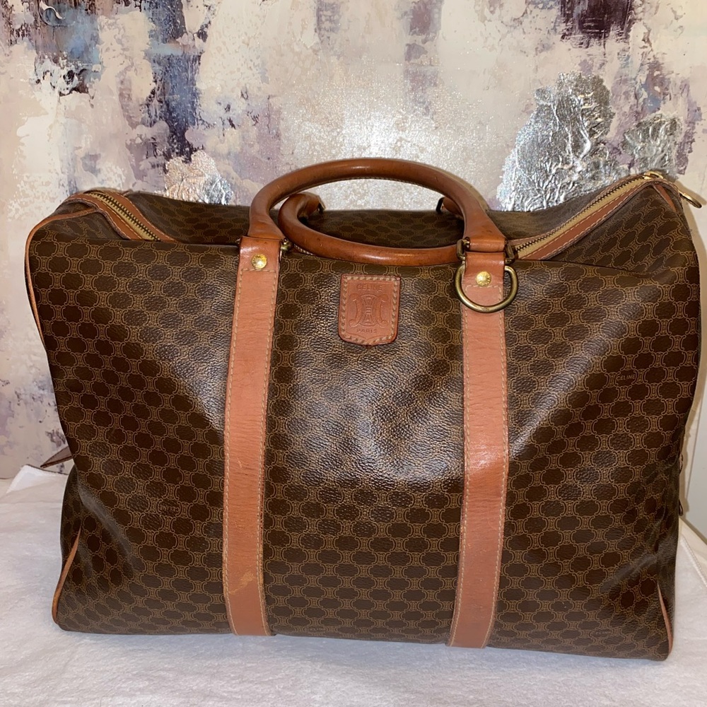 Authentic Celine Travel Bag With Chained Pouch!  COA INCLUDED!!